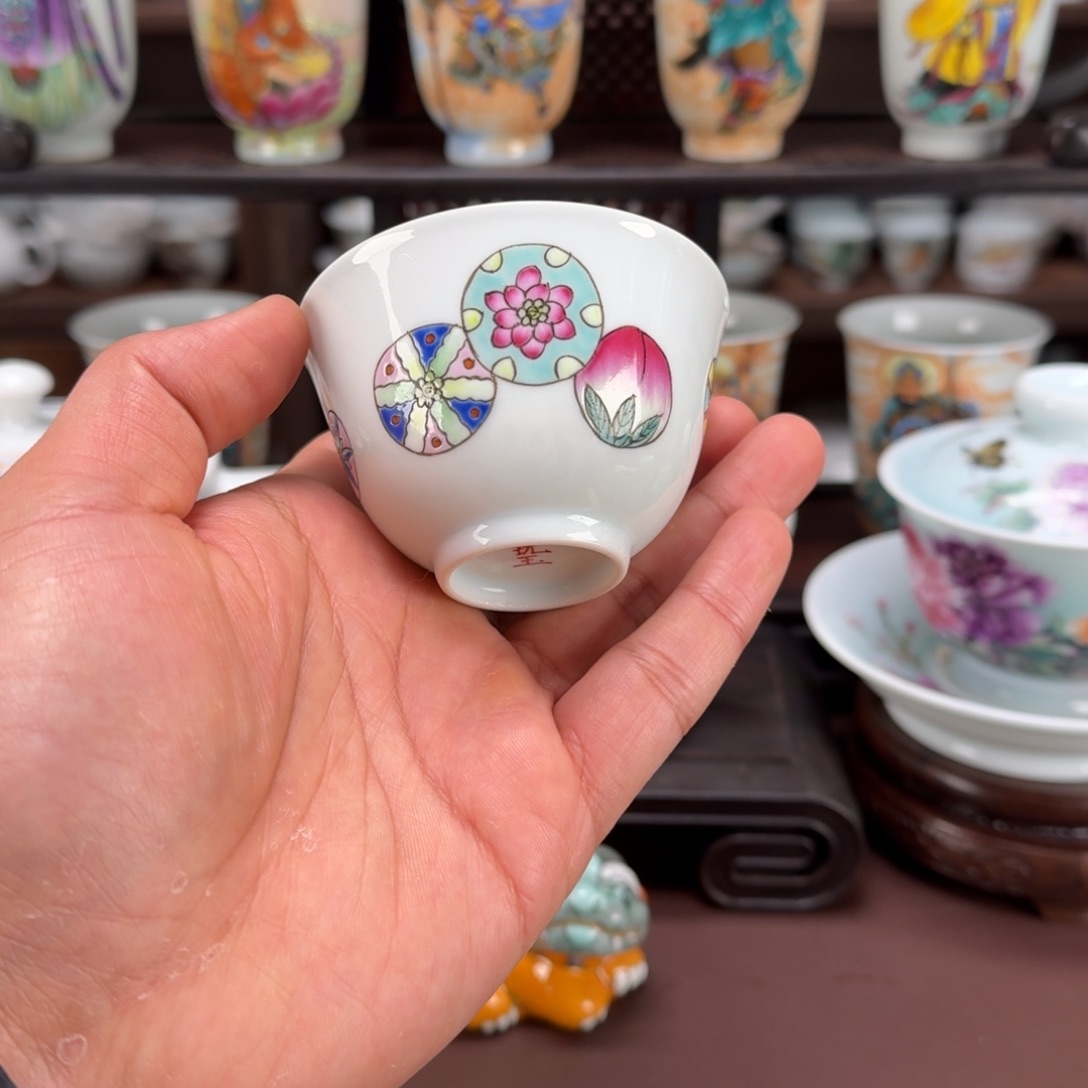 杯景德镇陶瓷艺术家作品欣赏