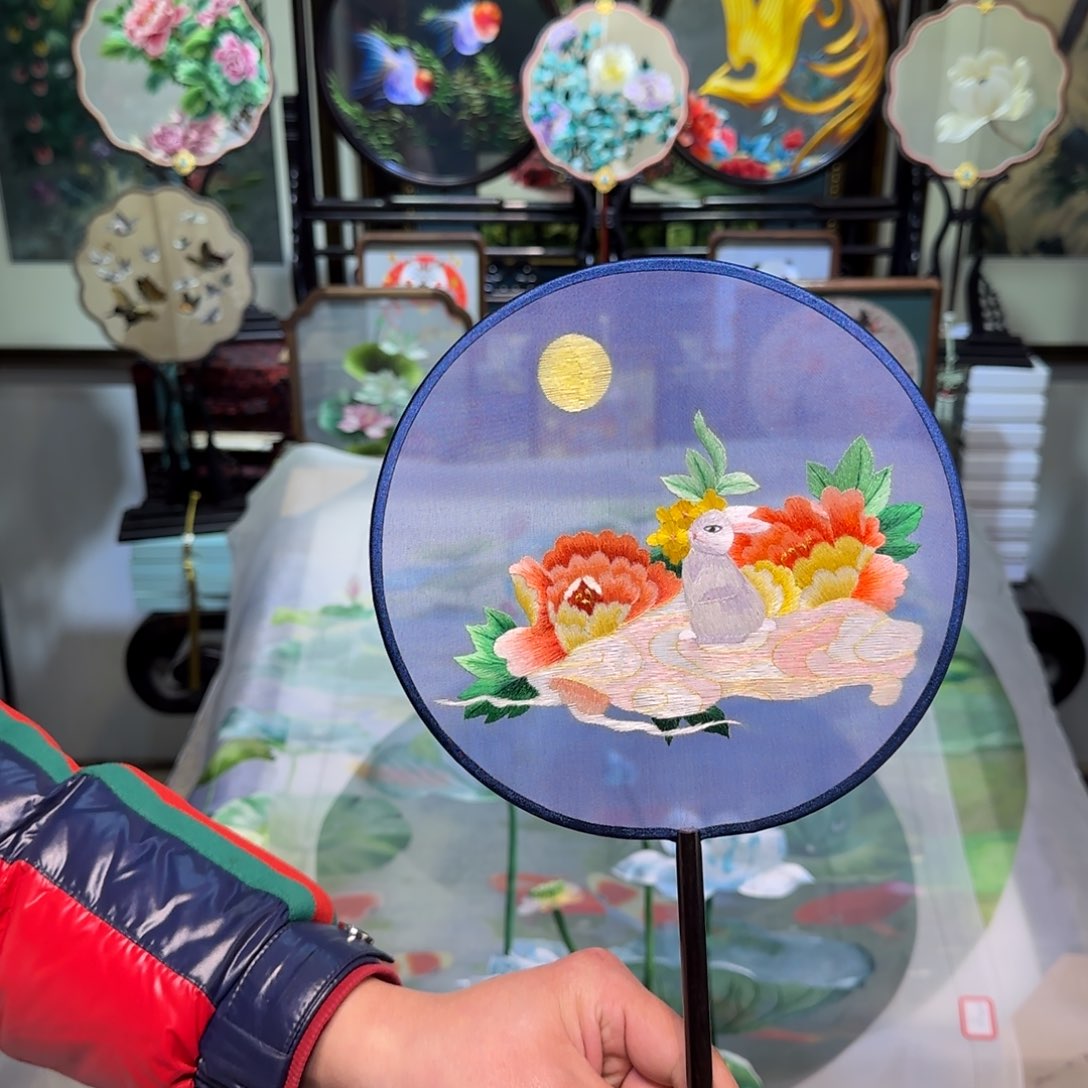 刺绣刺绣工艺精湛