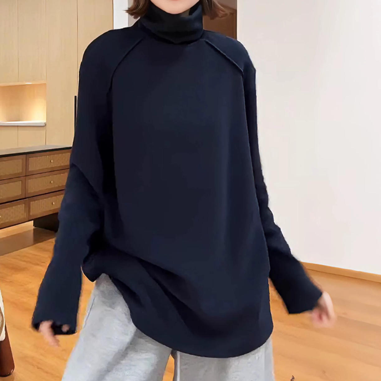 【WFH】双面澳绒打底衫