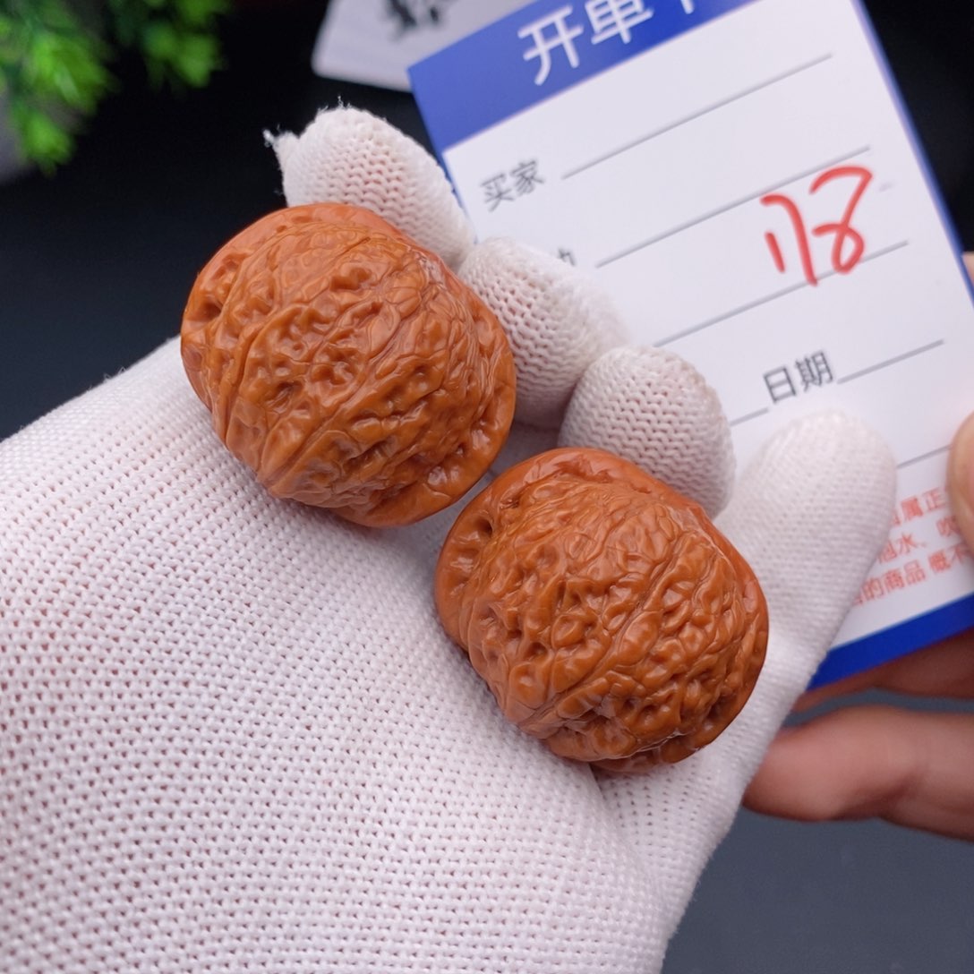 文玩核桃把件33乾隆磨178