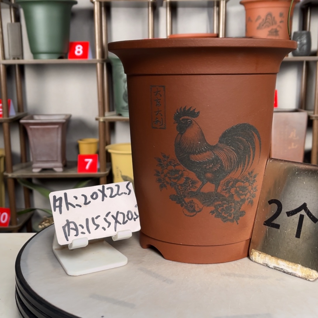 花盆紫砂紫砂花盆