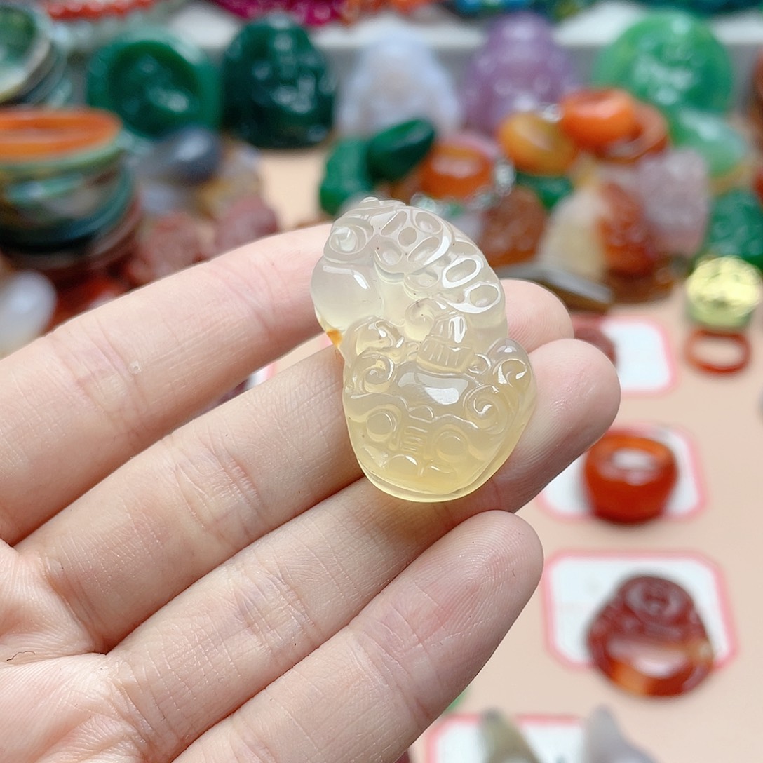 玛瑙/玉髓颈饰合金用****5