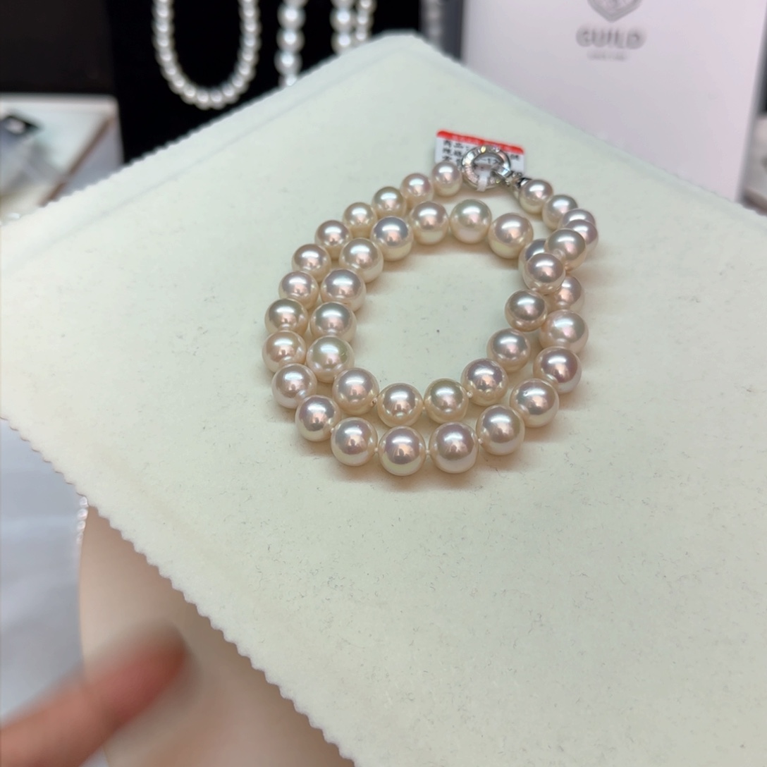 【闪购商品】淡水珍珠银S925镶嵌项链