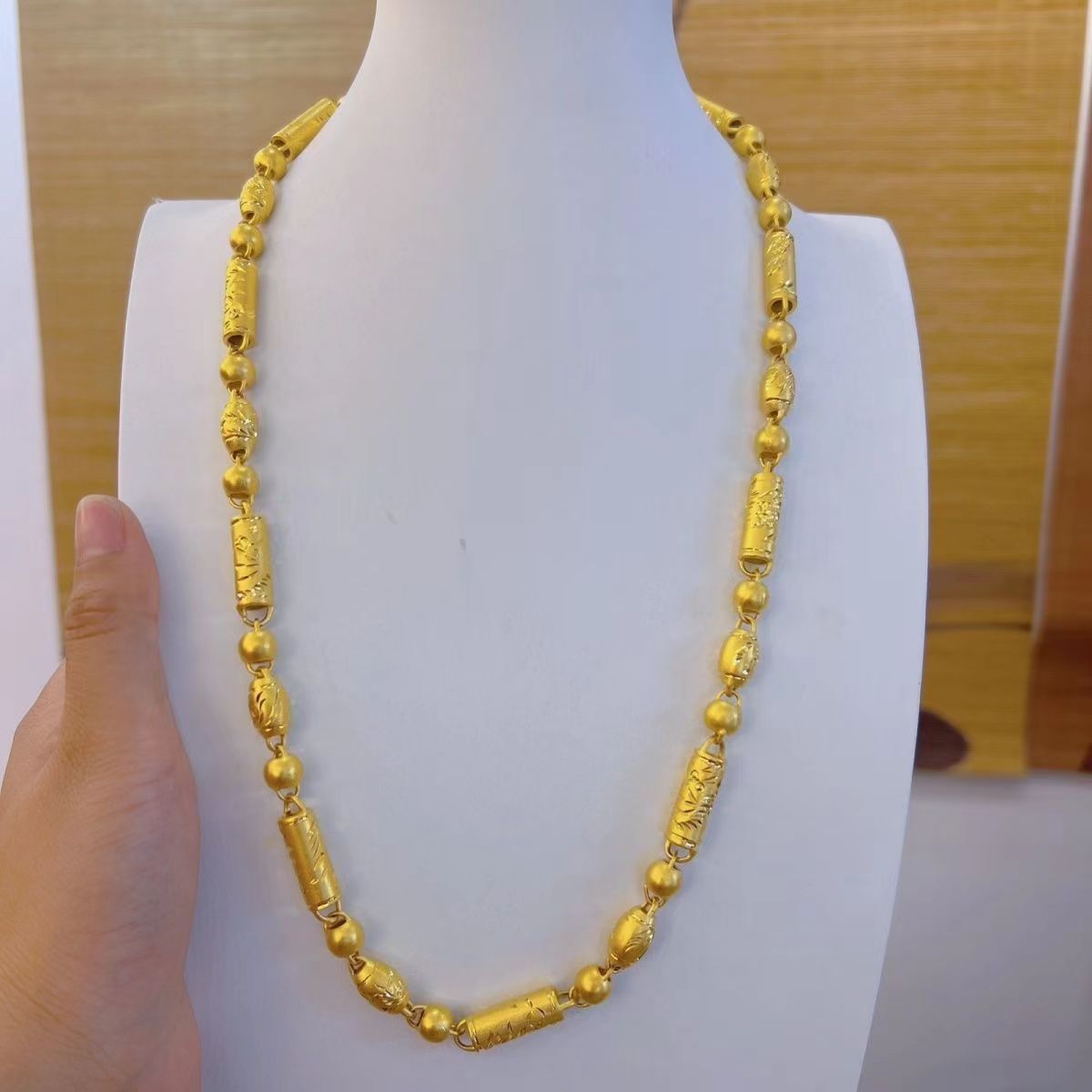 合金项链 精品龙凤呈祥项链