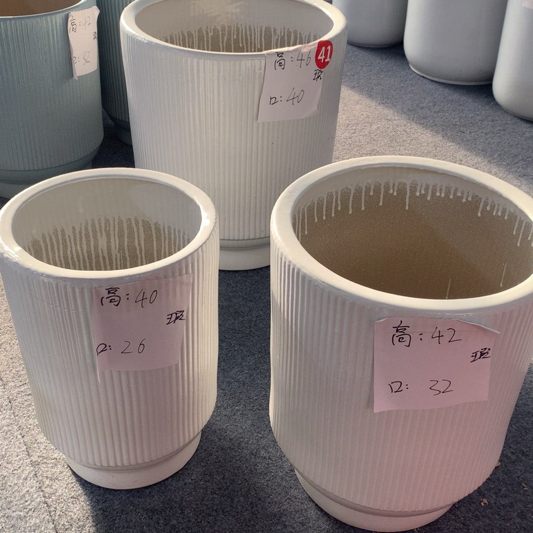 高温陶瓷花盆微瑕