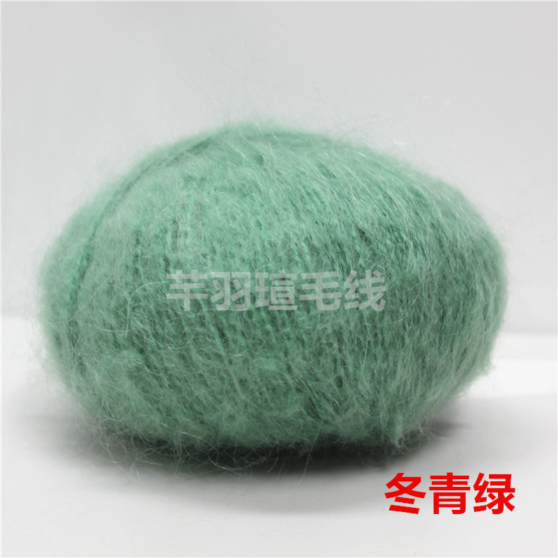 织羊驼毛正肩V领同款线进口羊驼毛一两（50克）手编线手工线