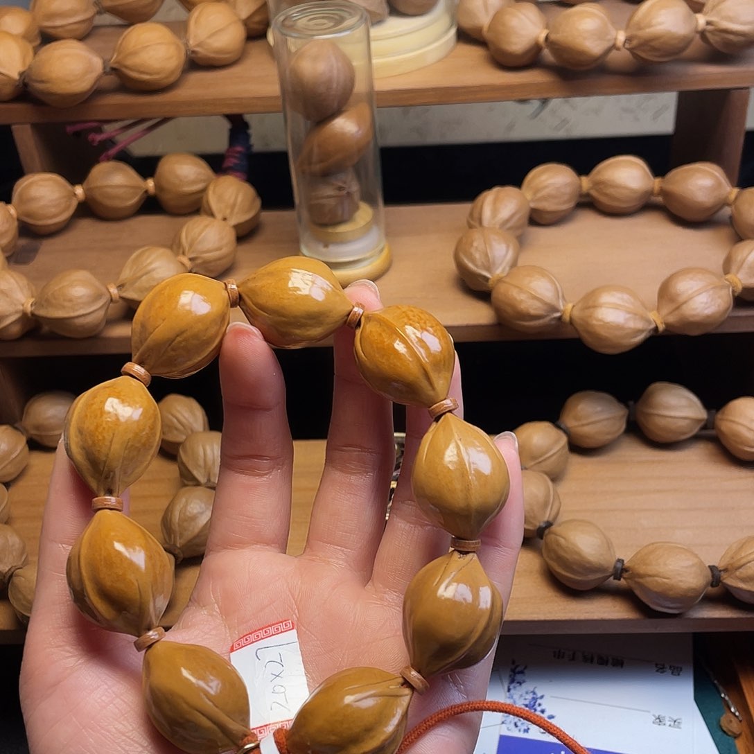 橄榄核手串/手链爱***鹏20.27梅林铁核