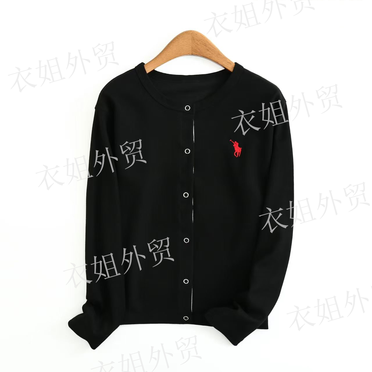 衣姐家【小马开衫】高品订单小外搭-夏款珠地棉薄款外套气质ON-390