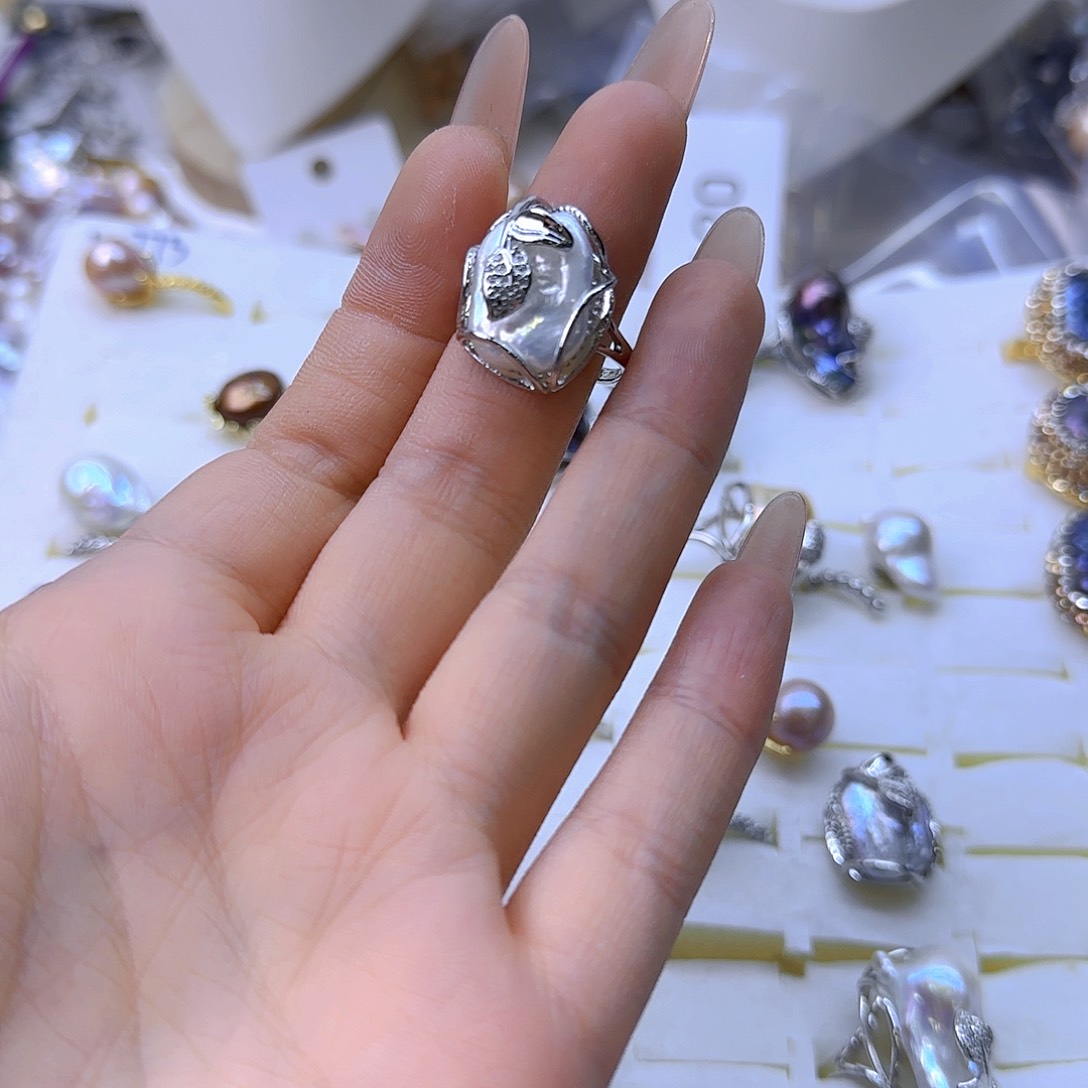 未镶嵌18 9淡水珍珠