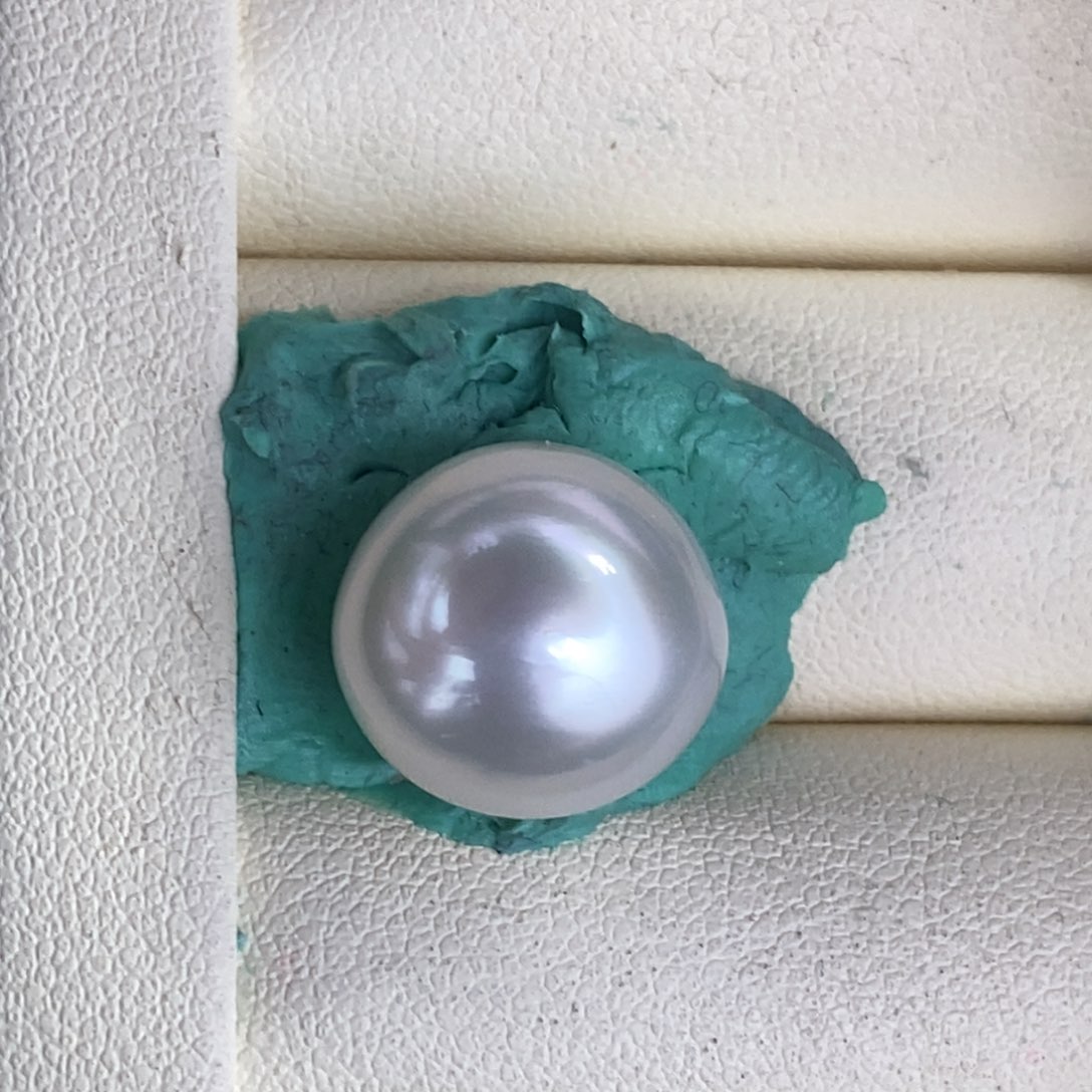 未镶嵌澳白裸珠海水珍珠14.7mm
