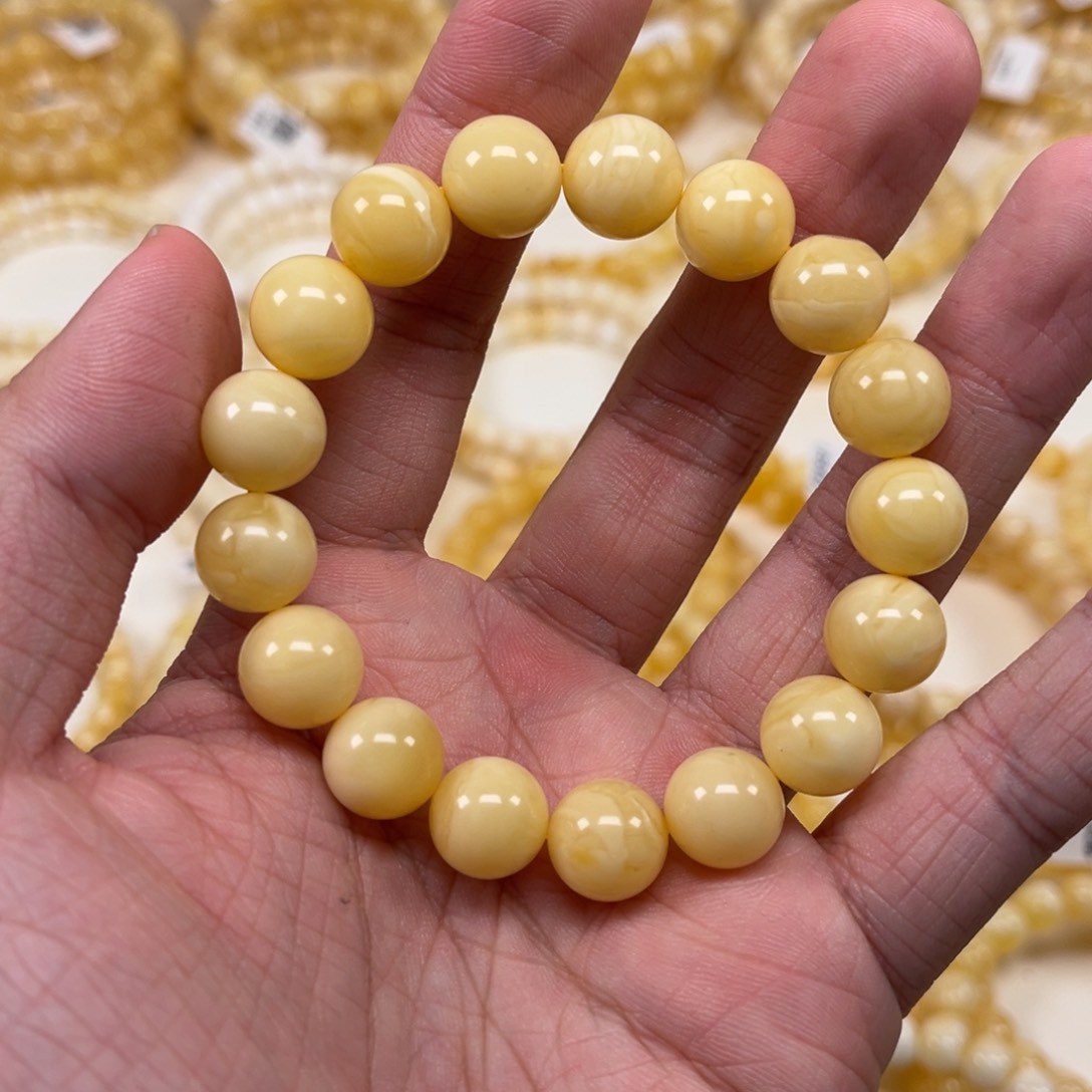 蜜蜡手串未镶嵌蜜蜡手串11.5