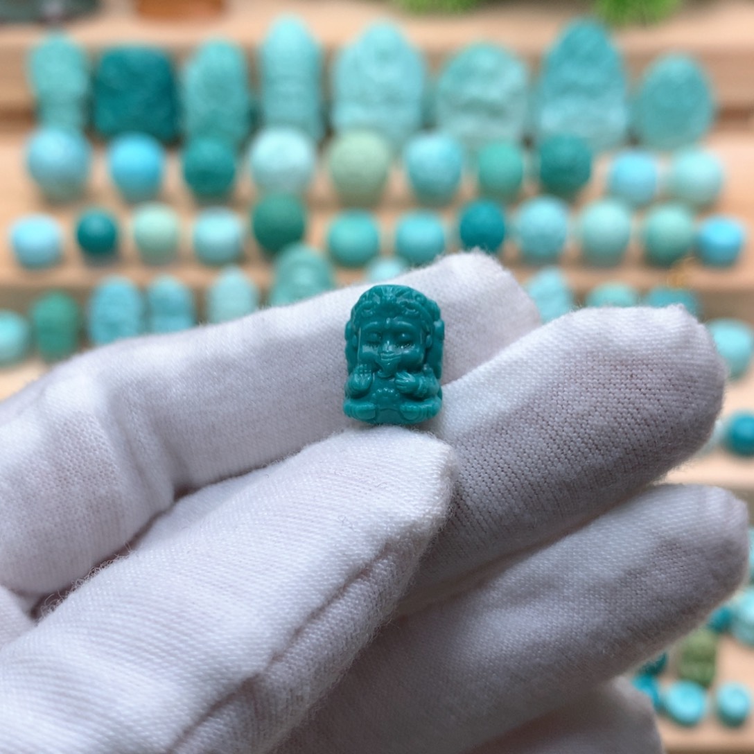 绿松石珠宝奇石未镶嵌