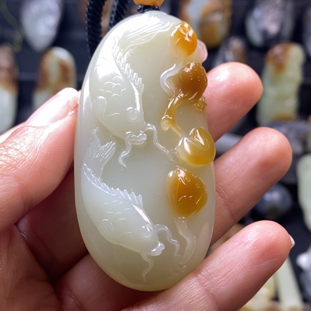 未镶嵌和田玉挂件舍**得