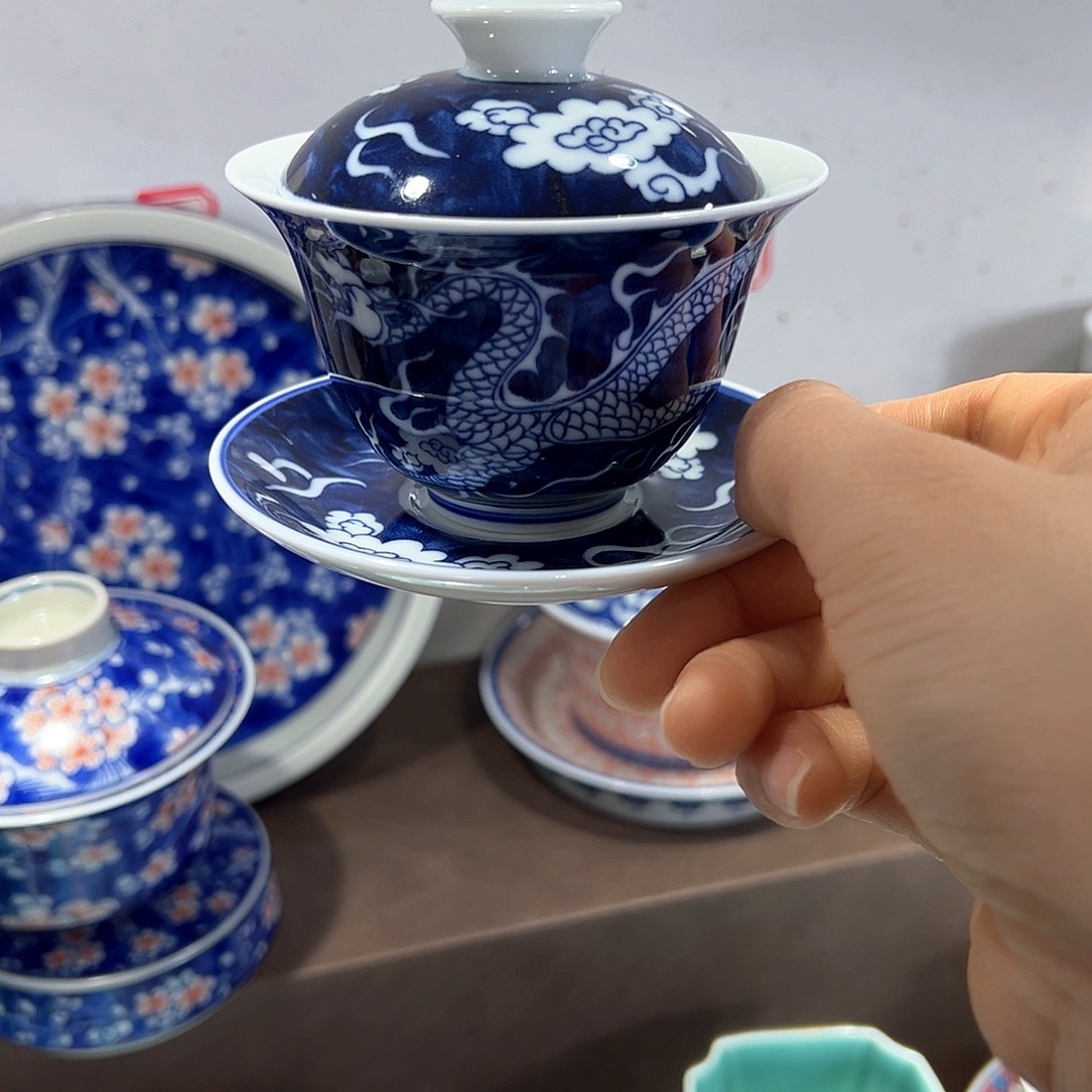 盖碗全场前几分钟景德镇景德镇窑