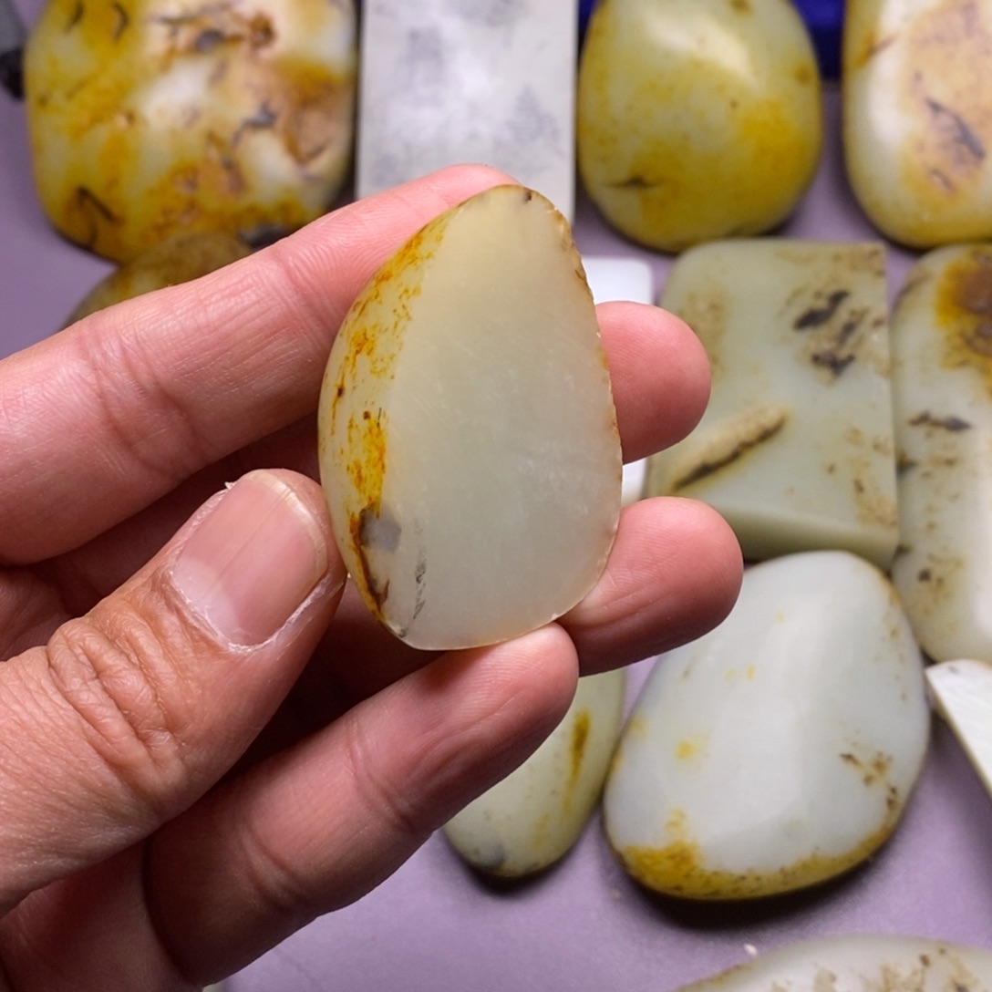 定制和田玉毛*雨小挂件