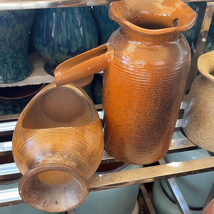 粗陶口径13/27，13/21/13进水口1.6厘米