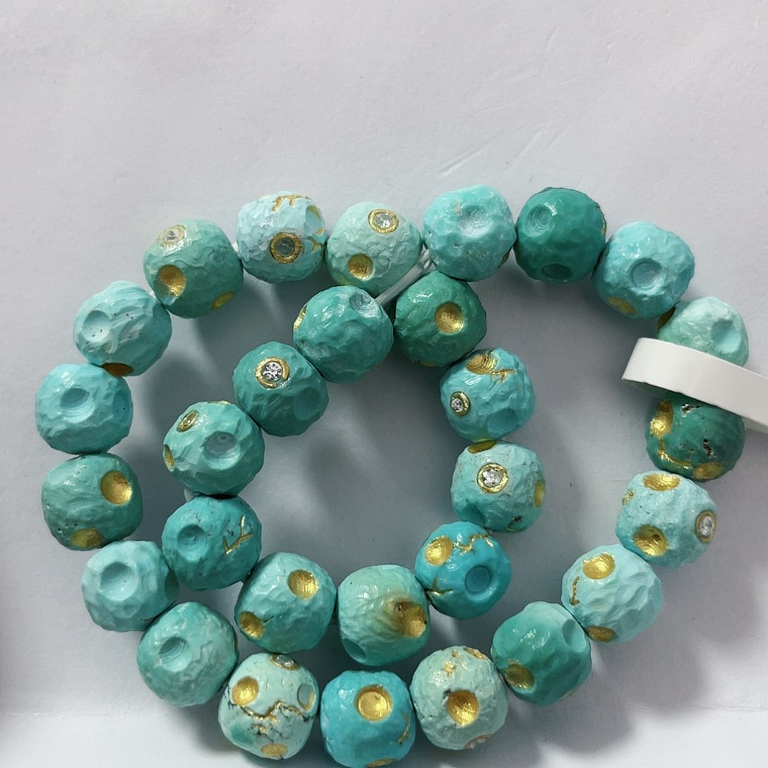 绿松石配饰未镶嵌