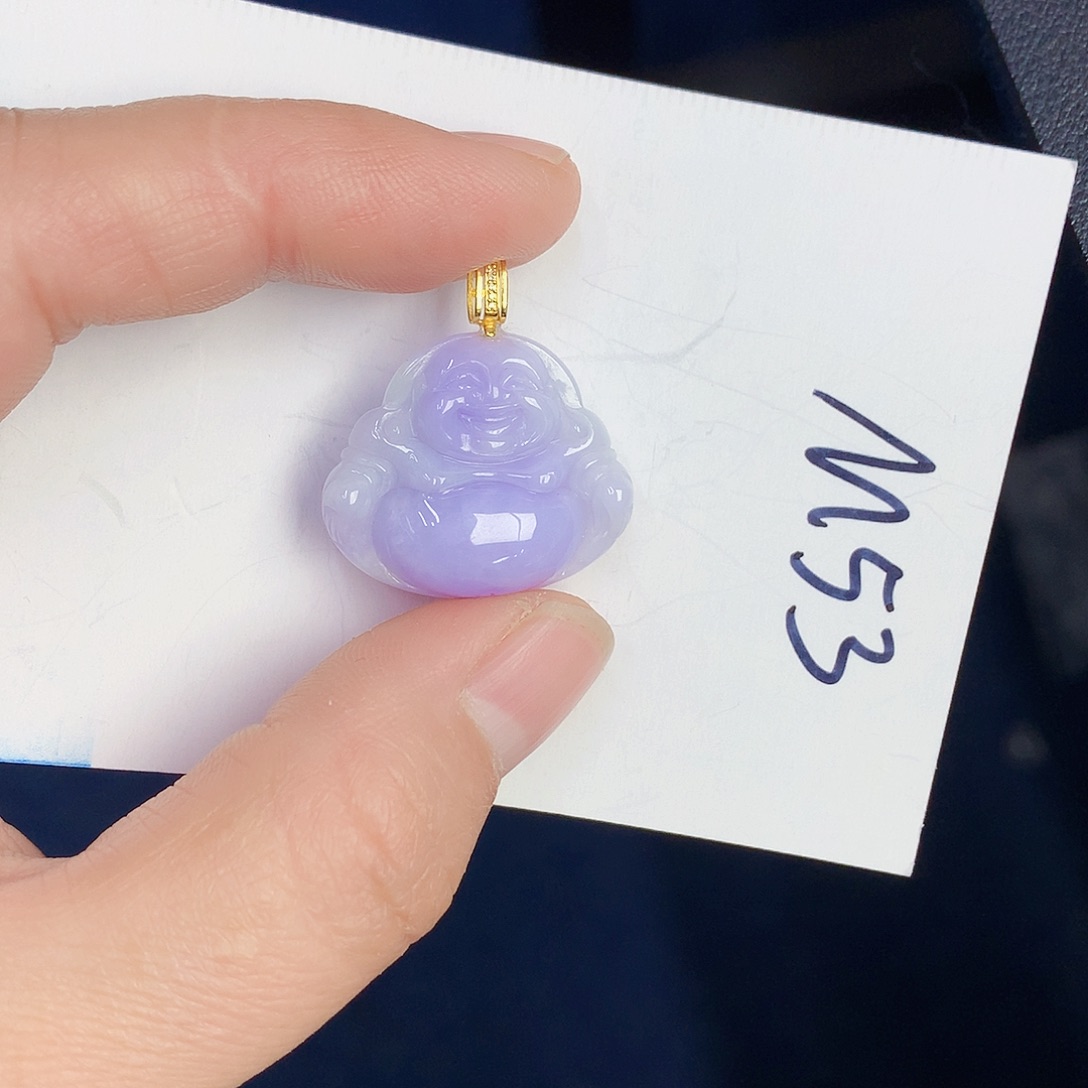 【闪购商品】翡翠颈饰18K金镶嵌0000000