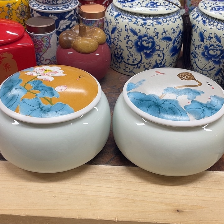 陶瓷罐茶叶罐密封罐储物罐