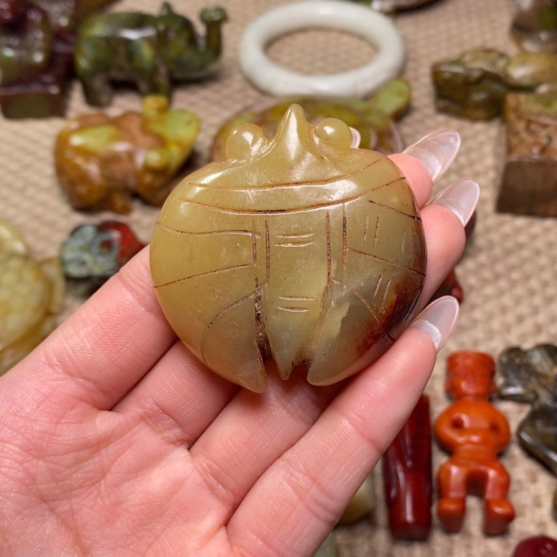 白玉菩提吊坠白玉菩提白玉菩提摆件