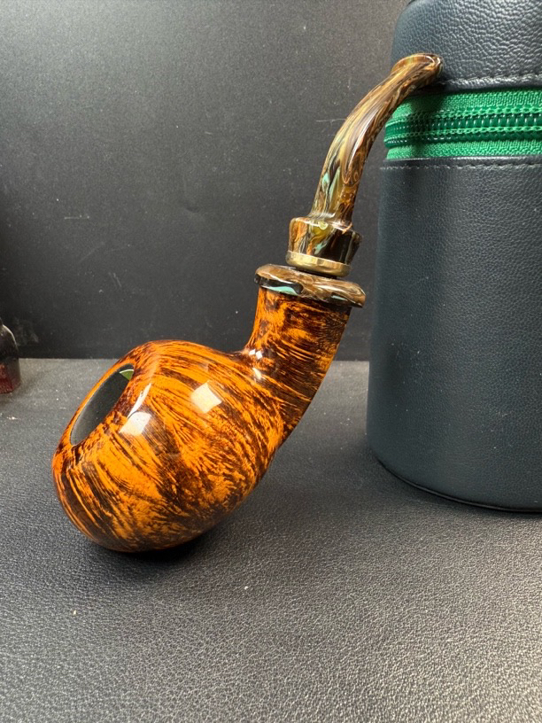 丹麦吉普森S5石楠木烟斗（内径22斗深33.6长133）