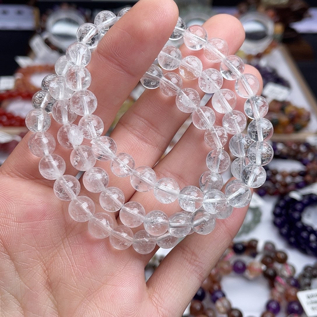 未镶嵌手串水晶天然