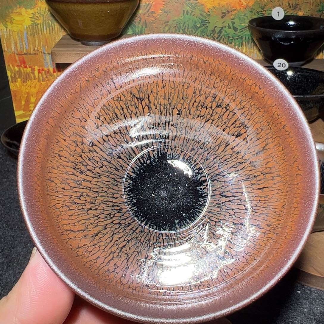 茶盏老黄头束口金鹧鸪
