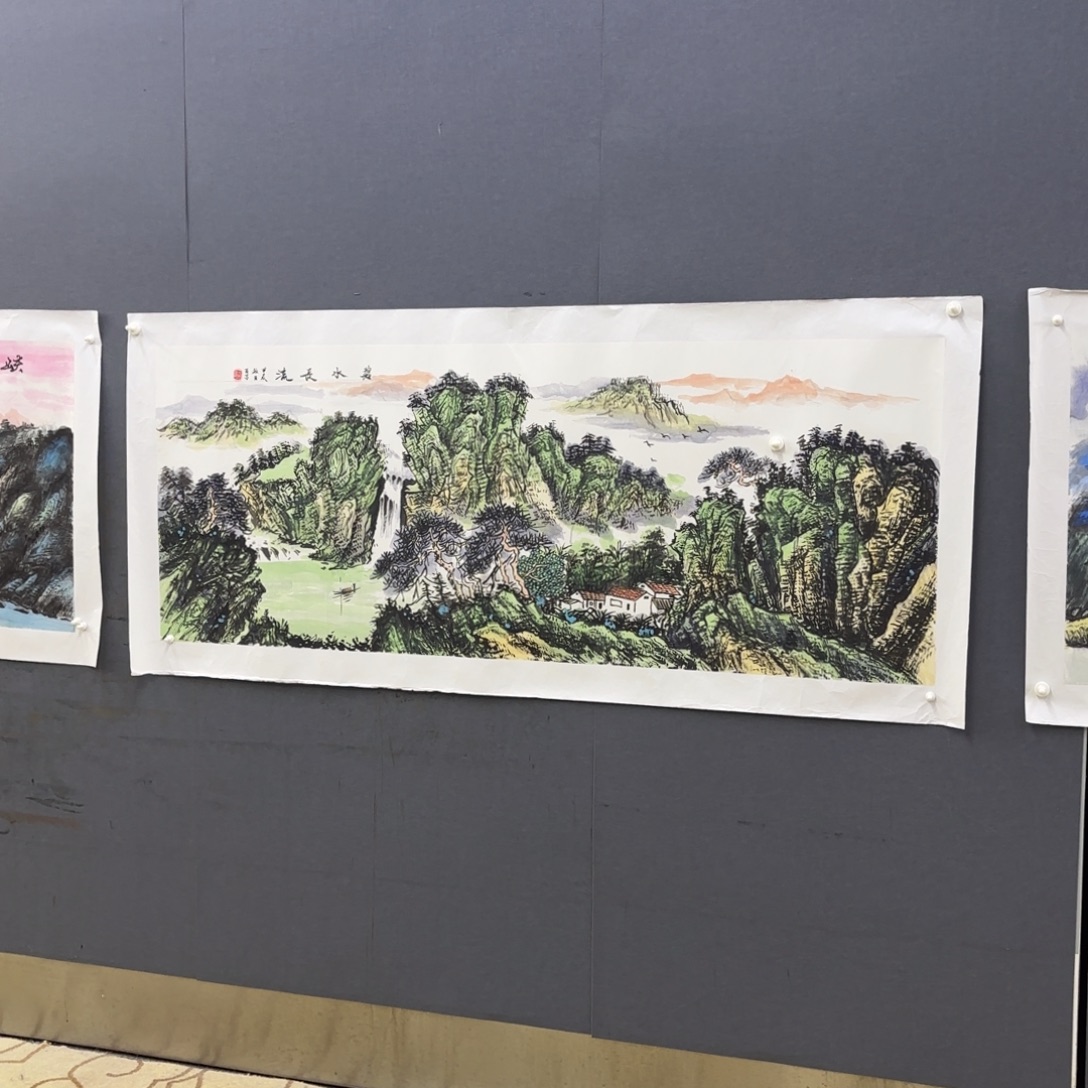 唐***秋国画卡纸是我最喜欢