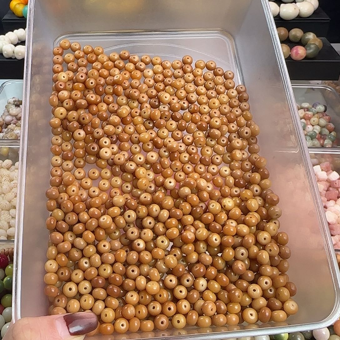 善***己手串菩提根/象牙果卡7.7咖啡豆700颗