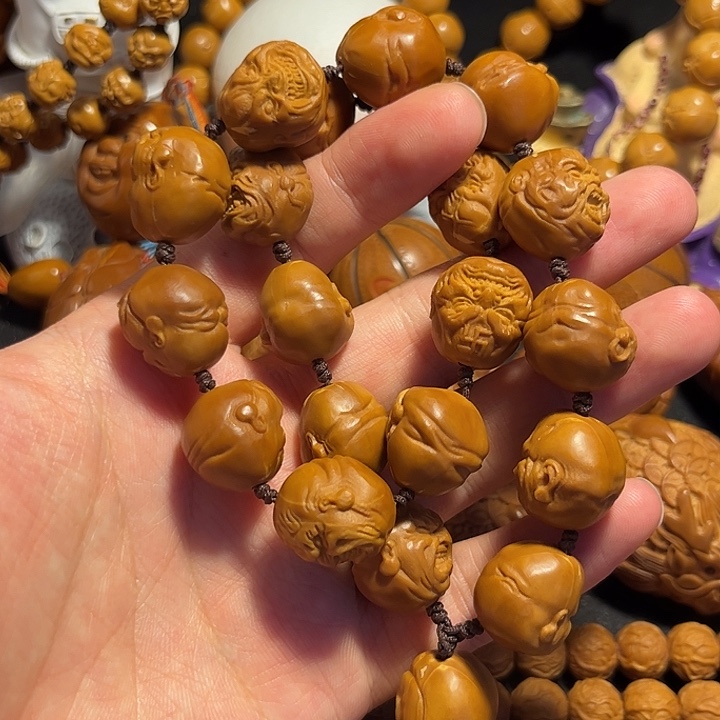 橄榄核手串/手链恶僧手持微瑕
