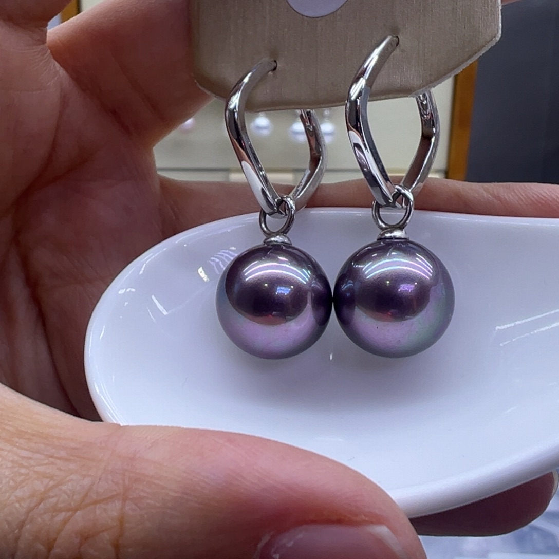 淡水珍珠耳饰未镶嵌