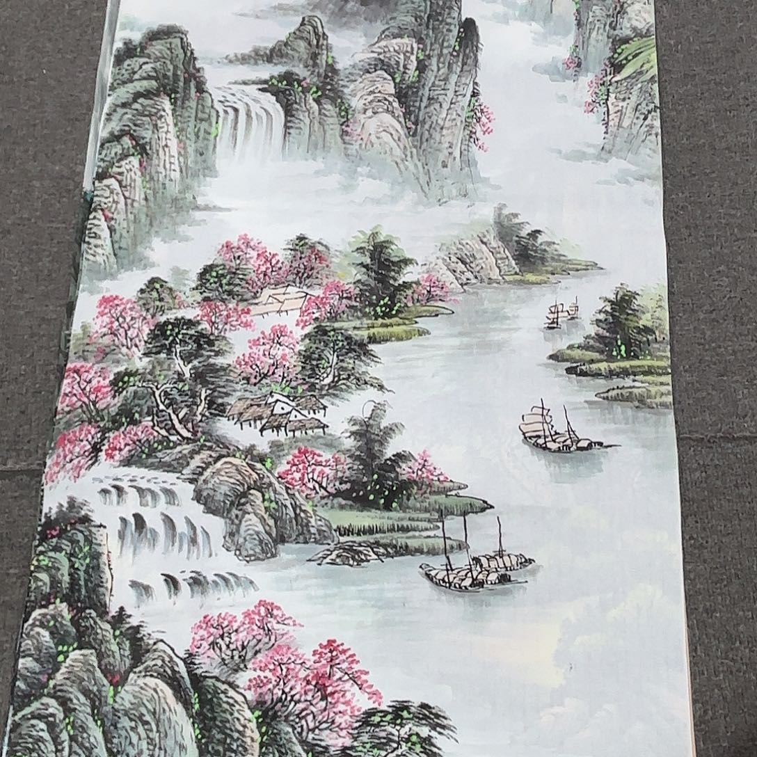 国画国画作品多次入选国内外