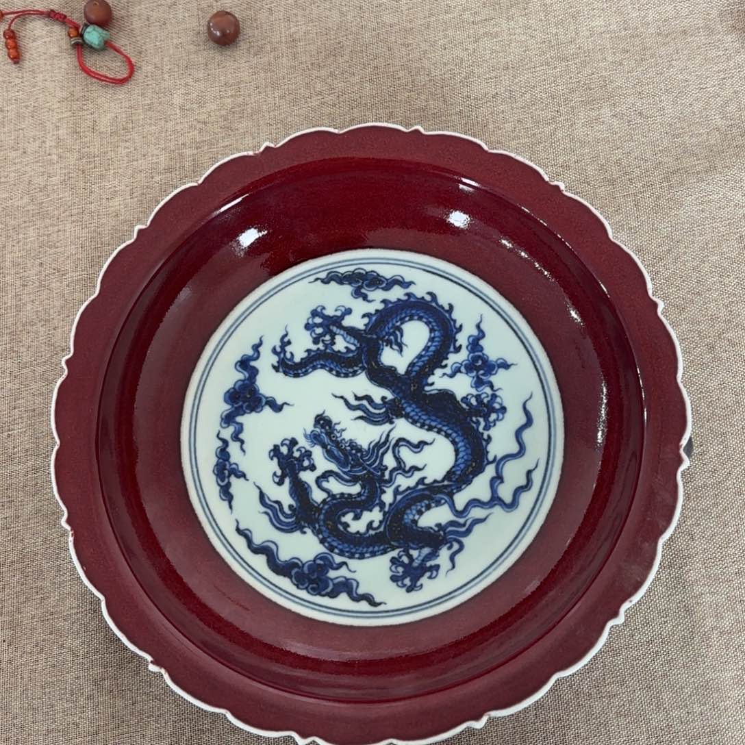 瓷摆件瓷盘瓷盆其他麻*2