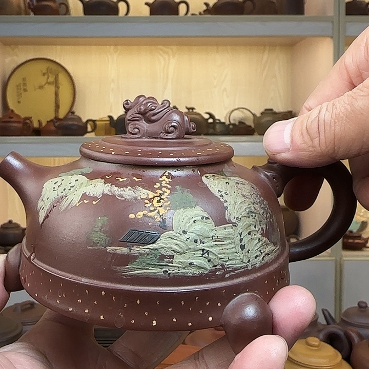 紫砂茶壶宜兴紫砂工艺