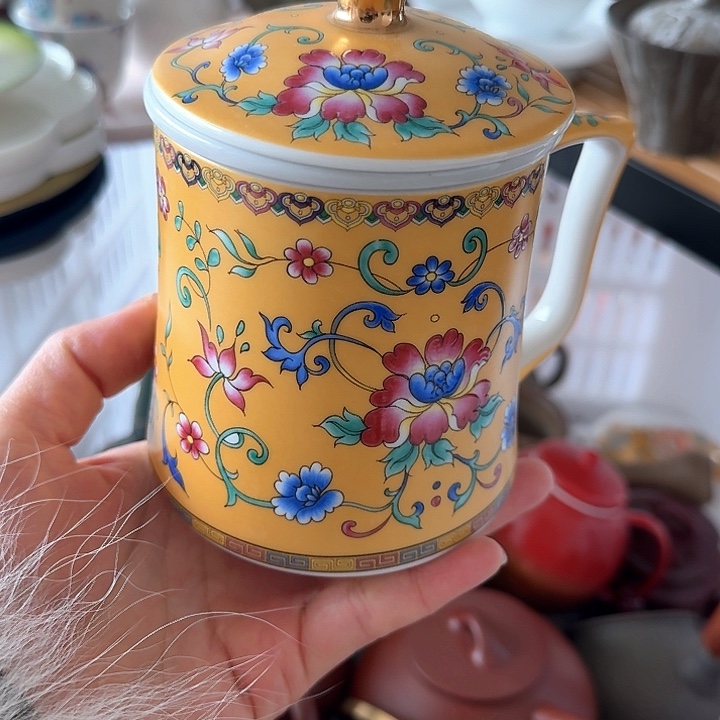 微瑕陶瓷茶具茶杯茶壶