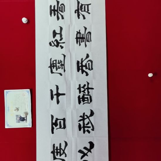 书法赵玉华老师隶书书法作品