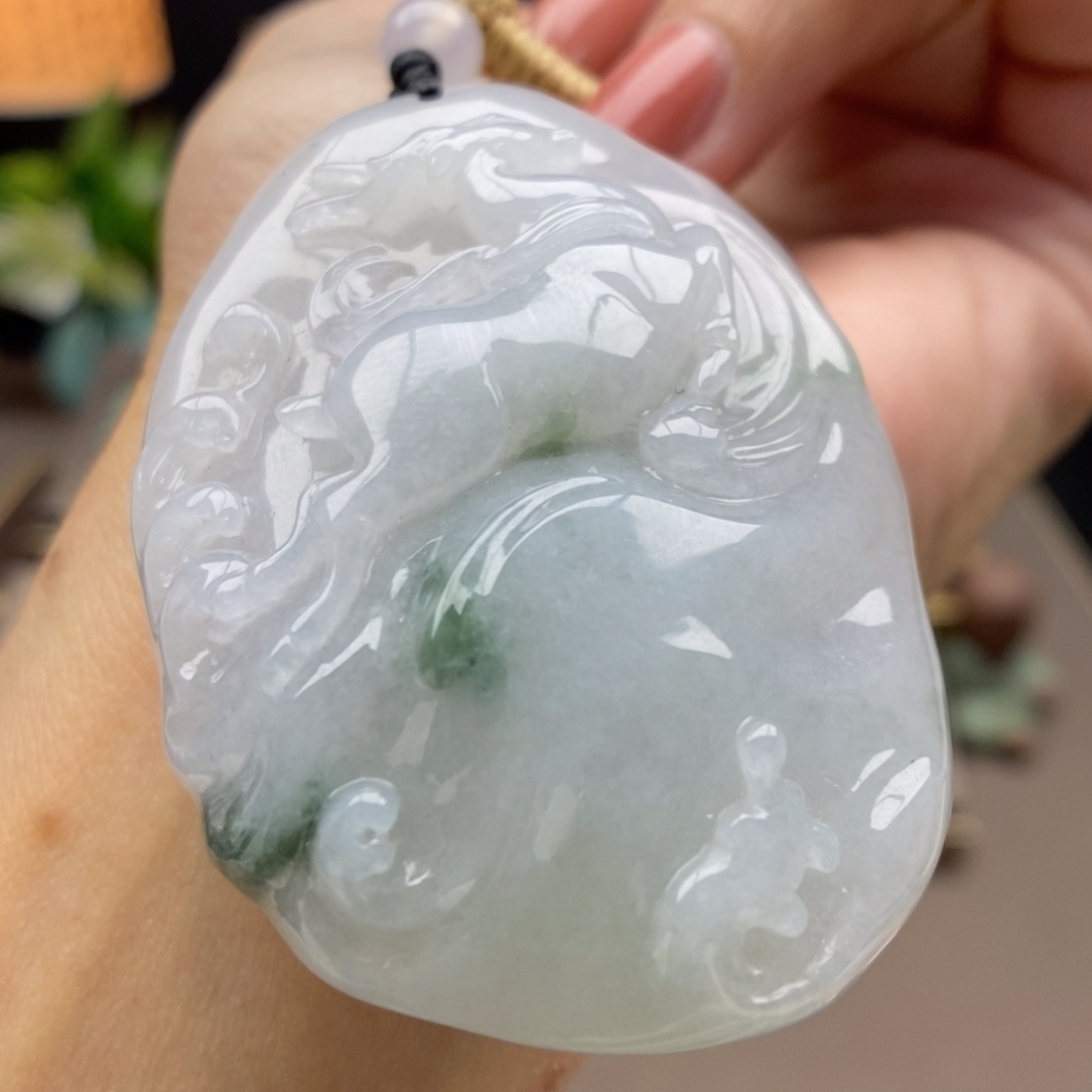 翡翠未镶嵌颈饰吊坠101