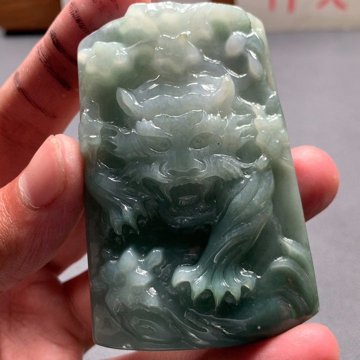 翡翠未镶嵌颈饰保真天然a货翡翠