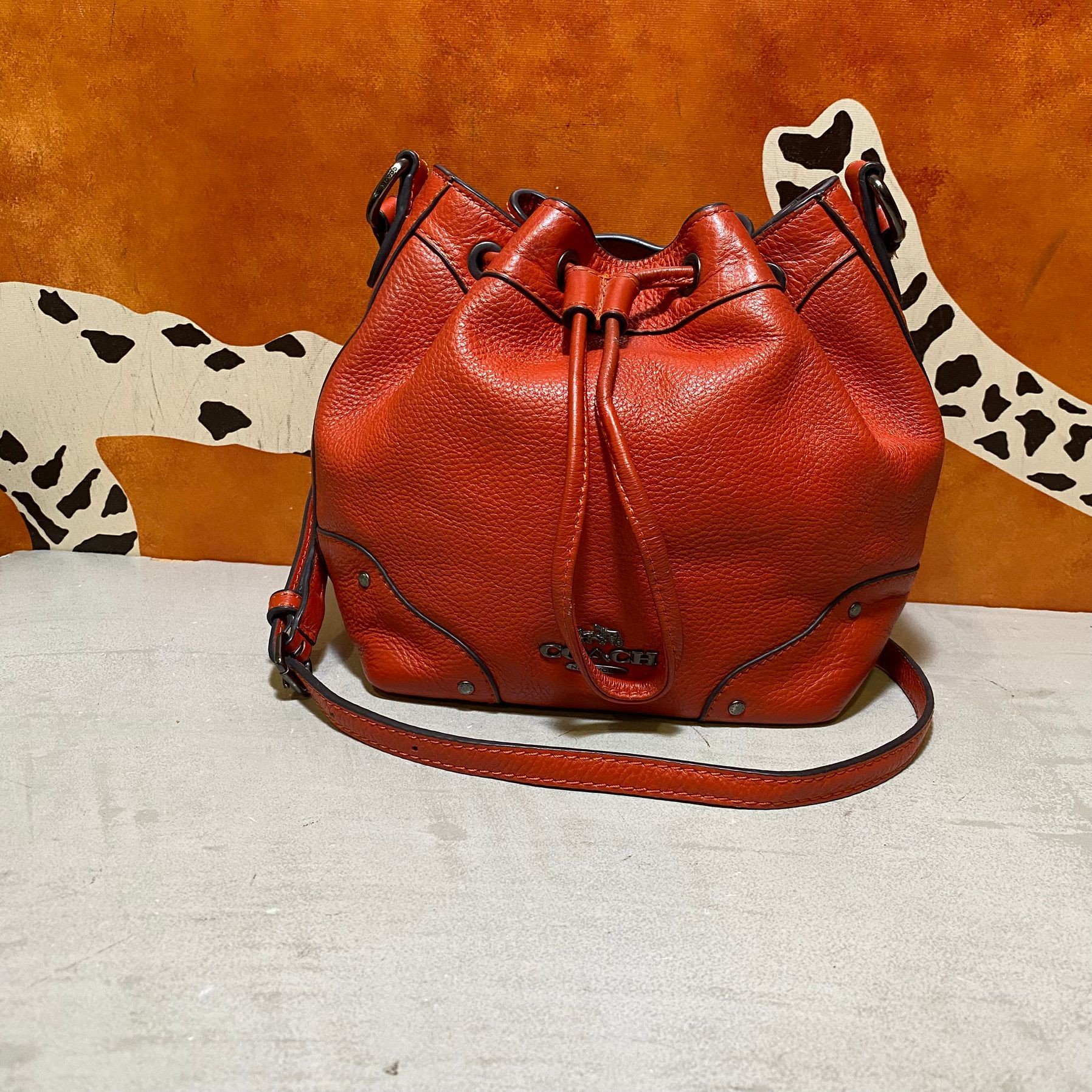 95新 COACH/蔻驰 14768斜挎包