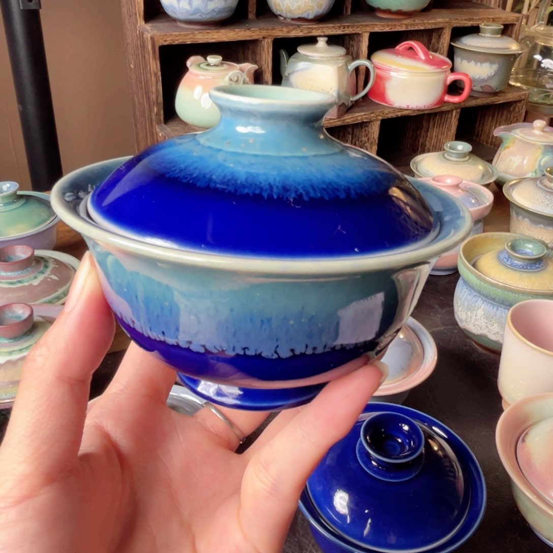 杯青現纯手工柴烧茶器