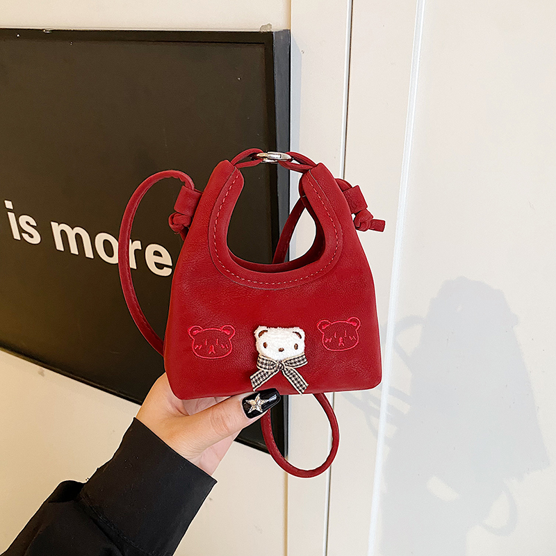 儿童包包网红新年压岁钱红包拜年女童宝宝手提包时尚小女孩斜挎包