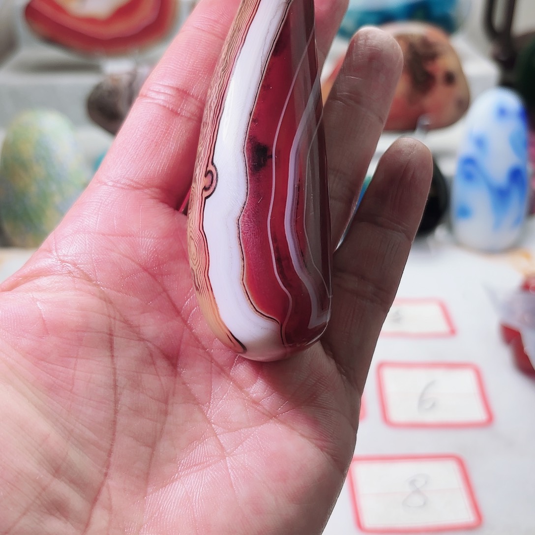 爱***峰玛瑙/玉髓未镶嵌颈饰