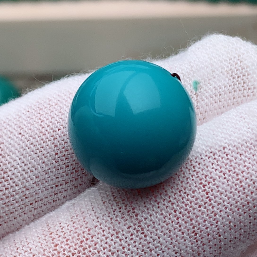 绿松石直径15.4未镶嵌