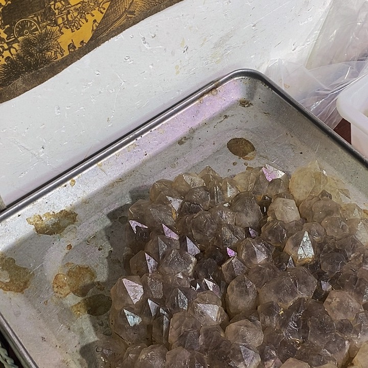 水晶珠宝半成品未镶嵌塔*