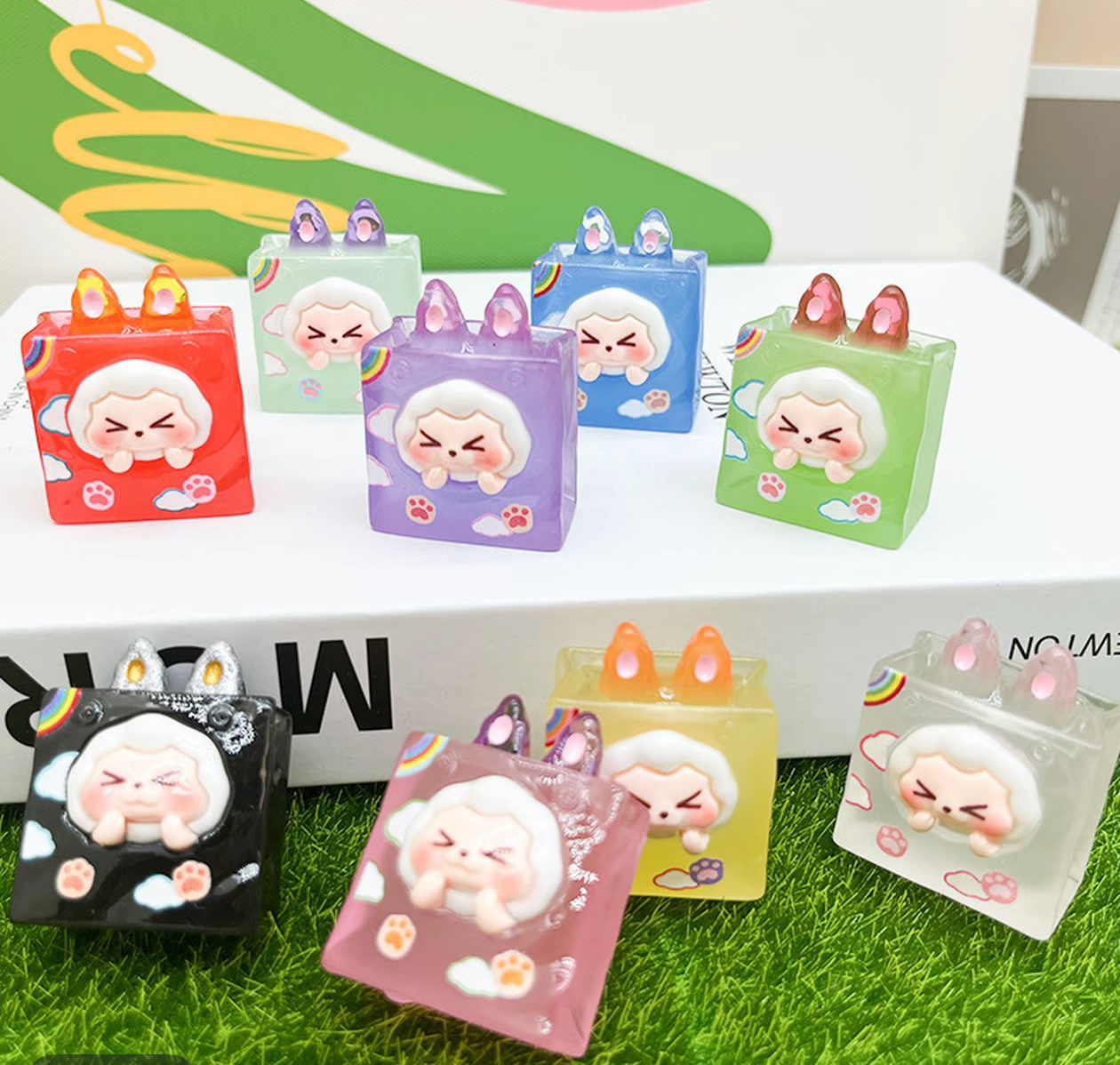 《代拆盒》眼露露萌粒 盲盒 IP手办