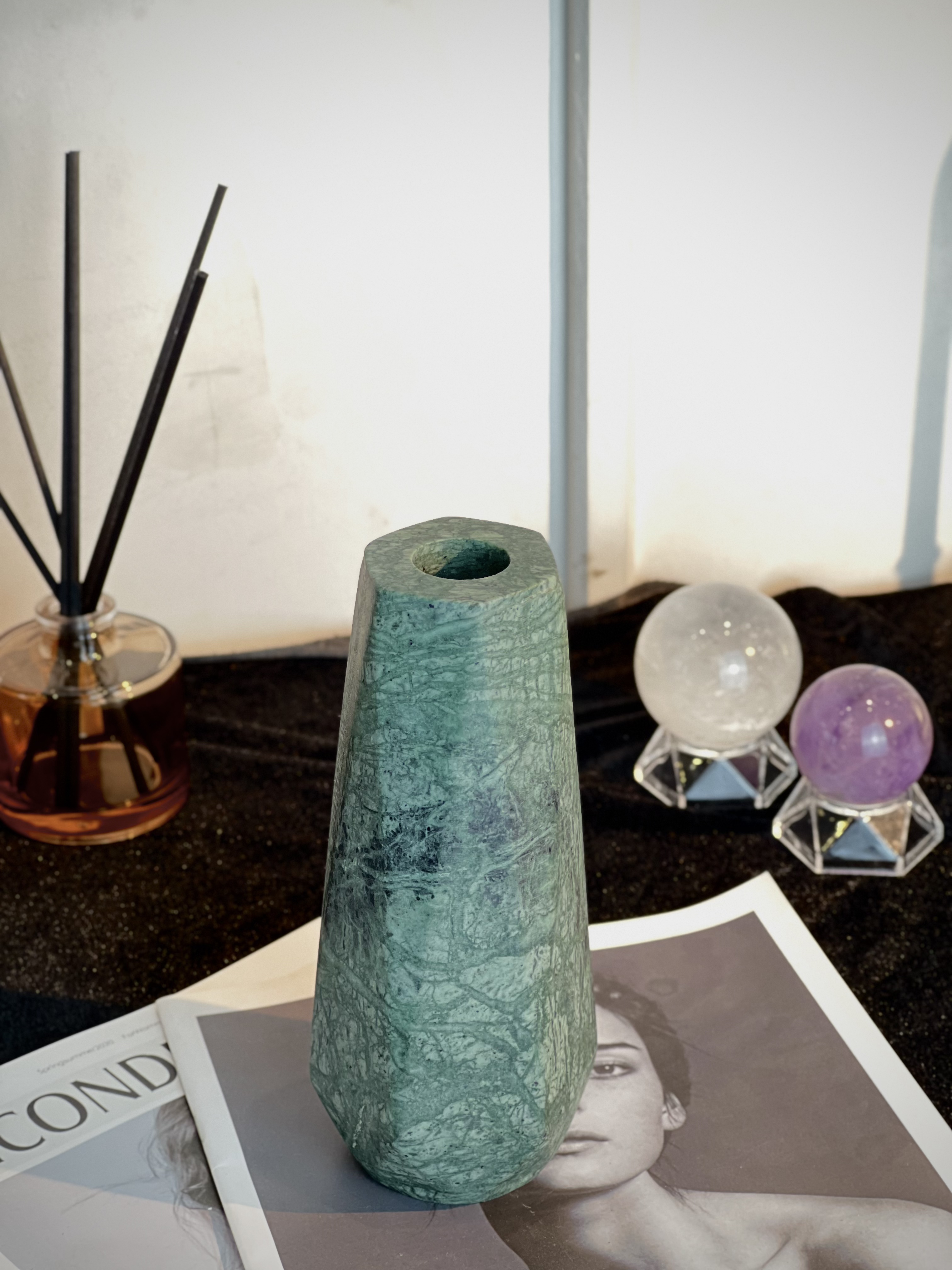 奢石装饰花瓶小18.5*7“双十一”