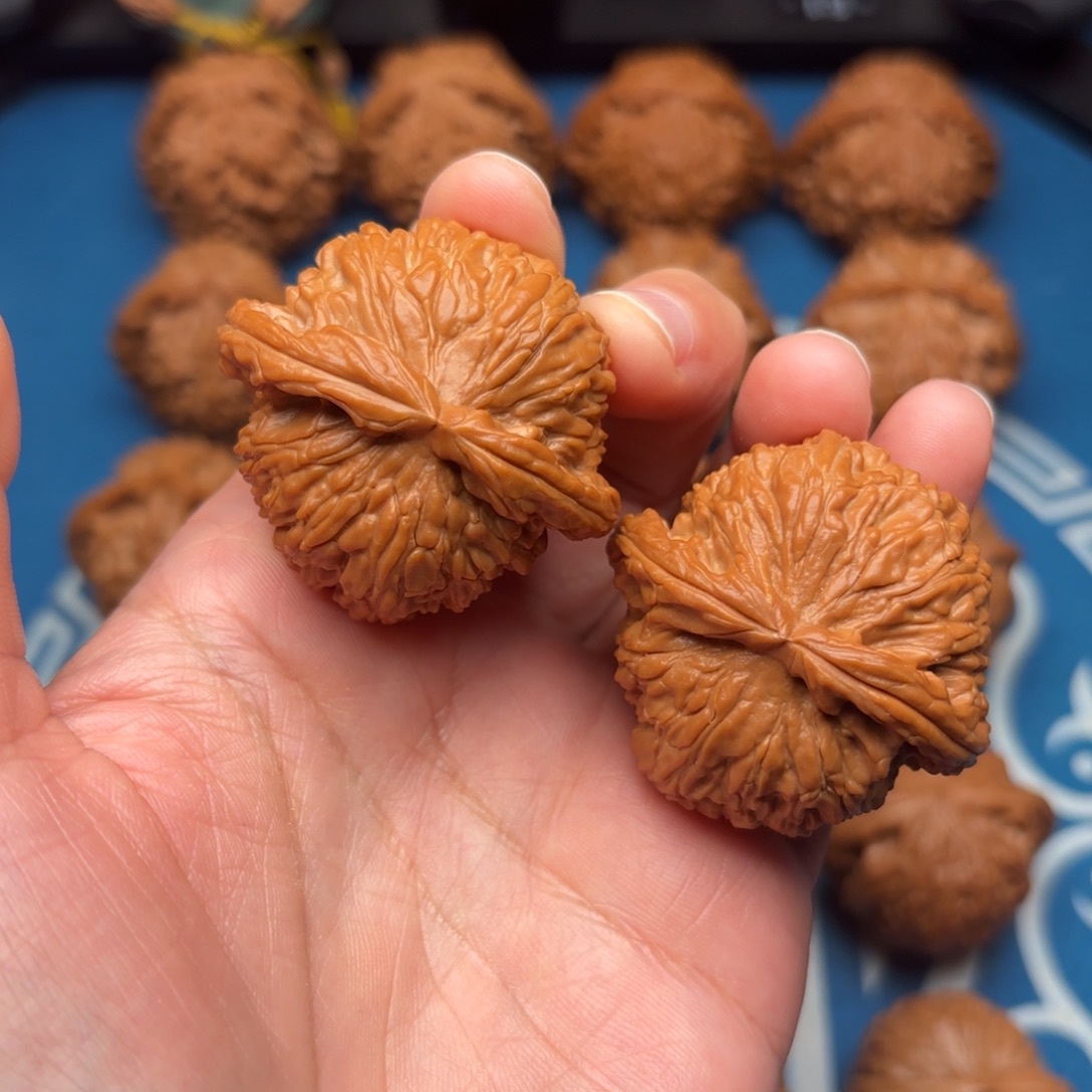 吊坠文玩核桃白狮子43