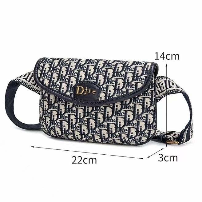 L2斜胸包休闲帆布单肩信封包