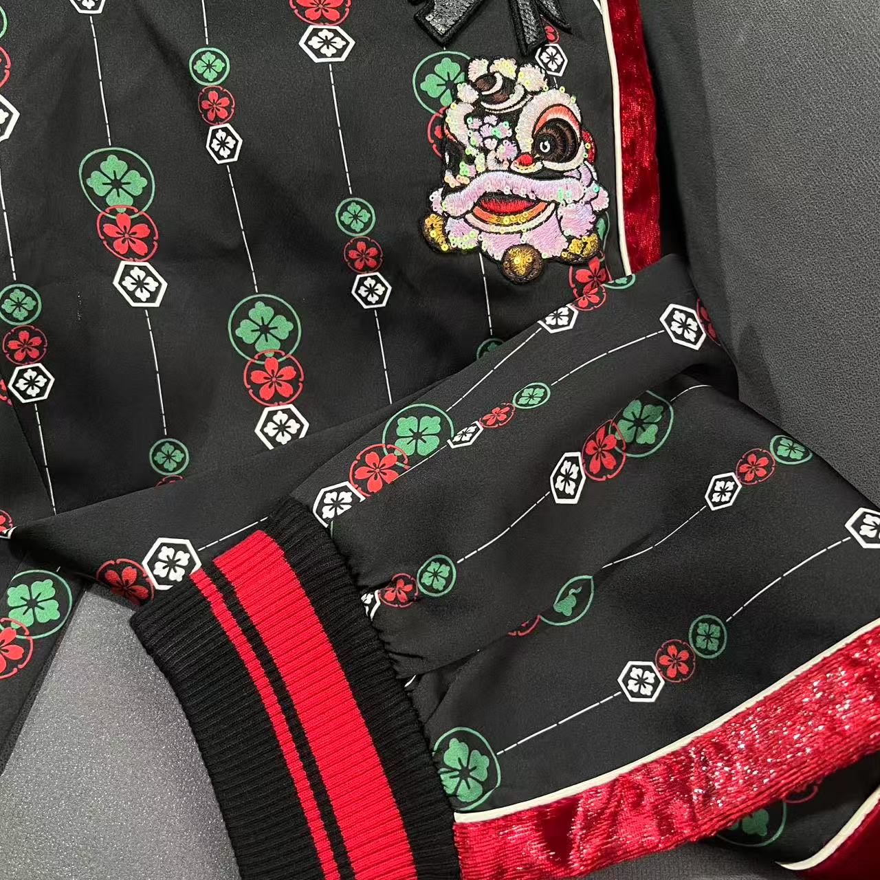 EH 潮牌女款印花时尚百搭束脚休闲裤 507