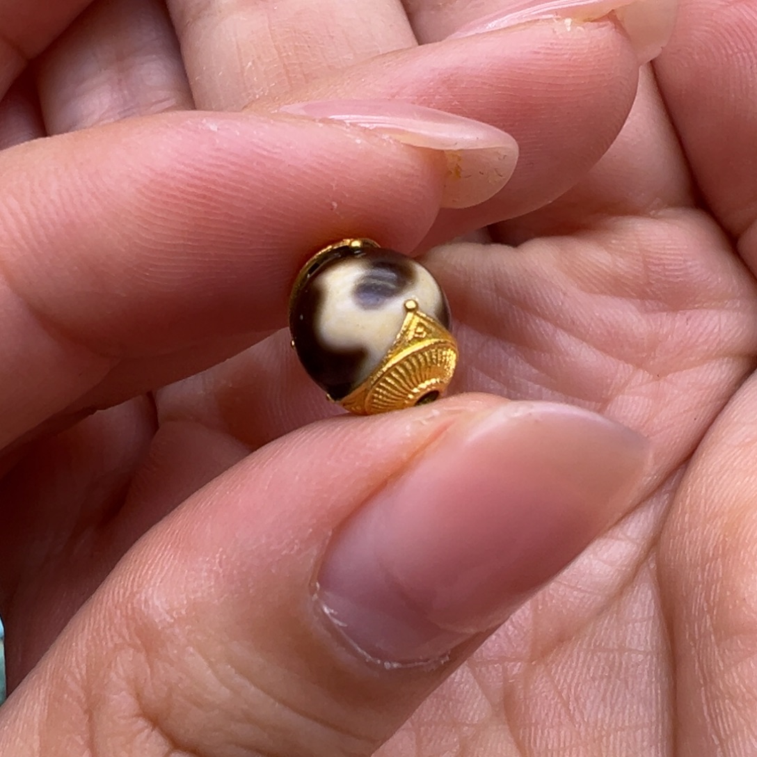 玛瑙/玉髓18K金镶嵌配件配件